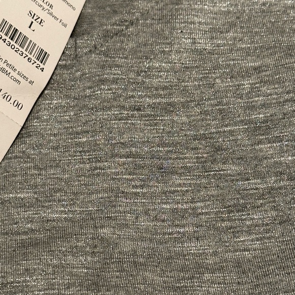 White House Black Market Kimono Sleeve Smocked Waist Dress Size Large - Picture 6 of 10